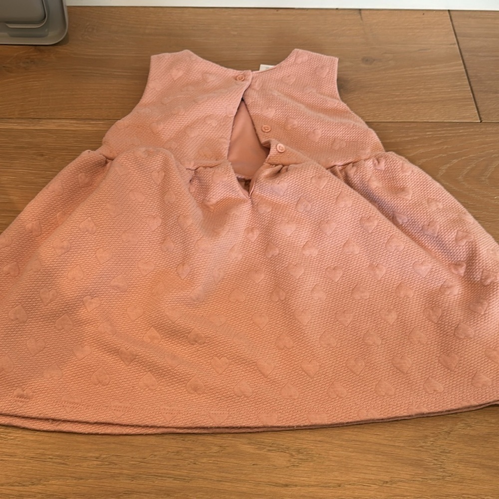 Nanette Kids 3t dress with heart print - Picture 3 of 3